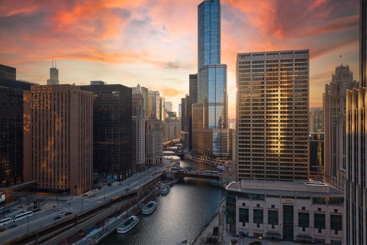 Sheraton Grand Chicago Riverwalk Hotel Buitenkant foto